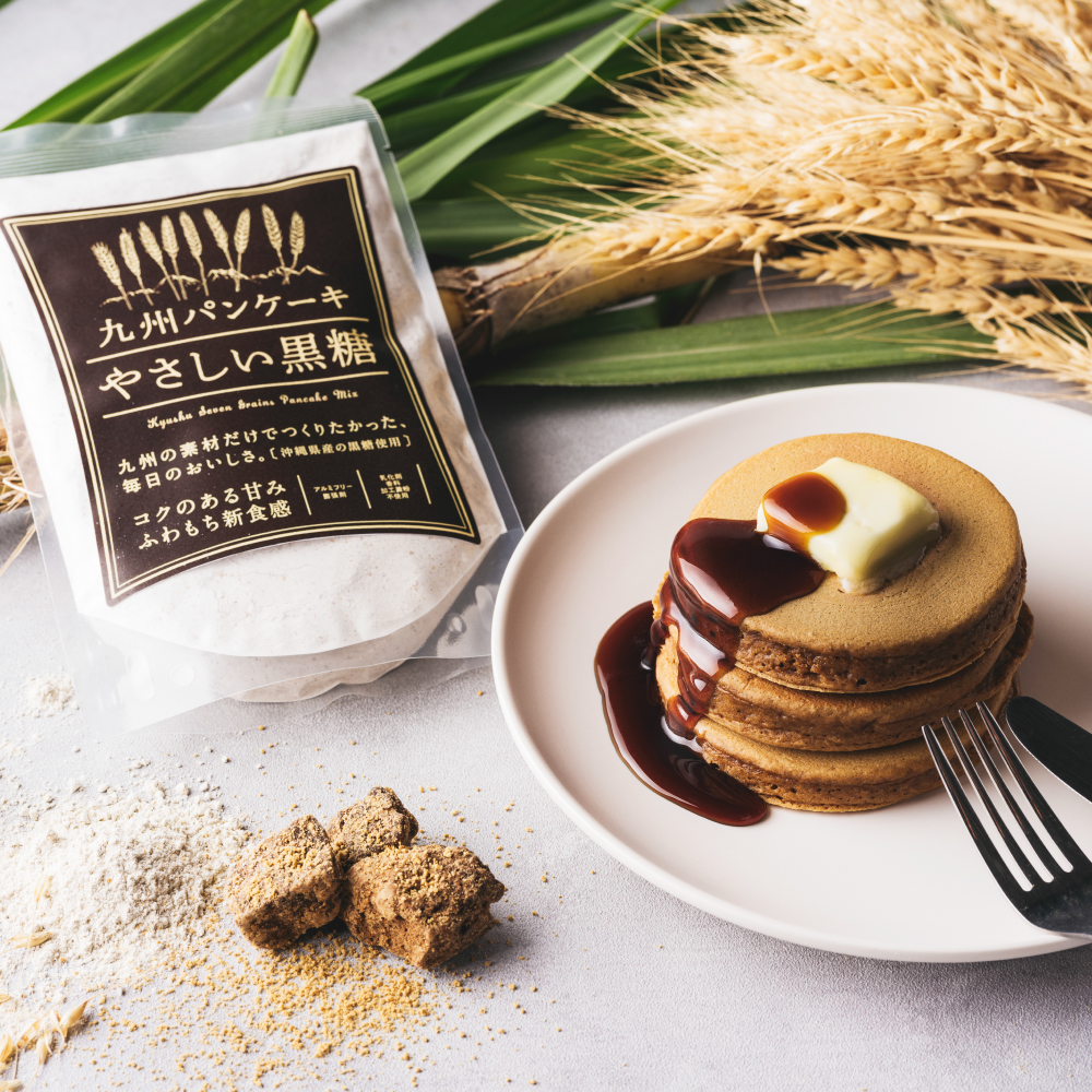 【千康嚴選】Pancake 九州鬆餅 -黑糖鬆餅粉 200g, , large