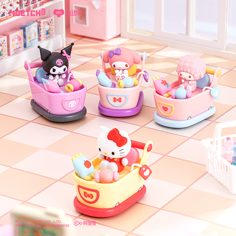 【際洋文化】Sanrio characters碰碰零食車系列玩動樂, , large
