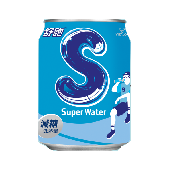 舒跑S運補飲料Can245ml, , large