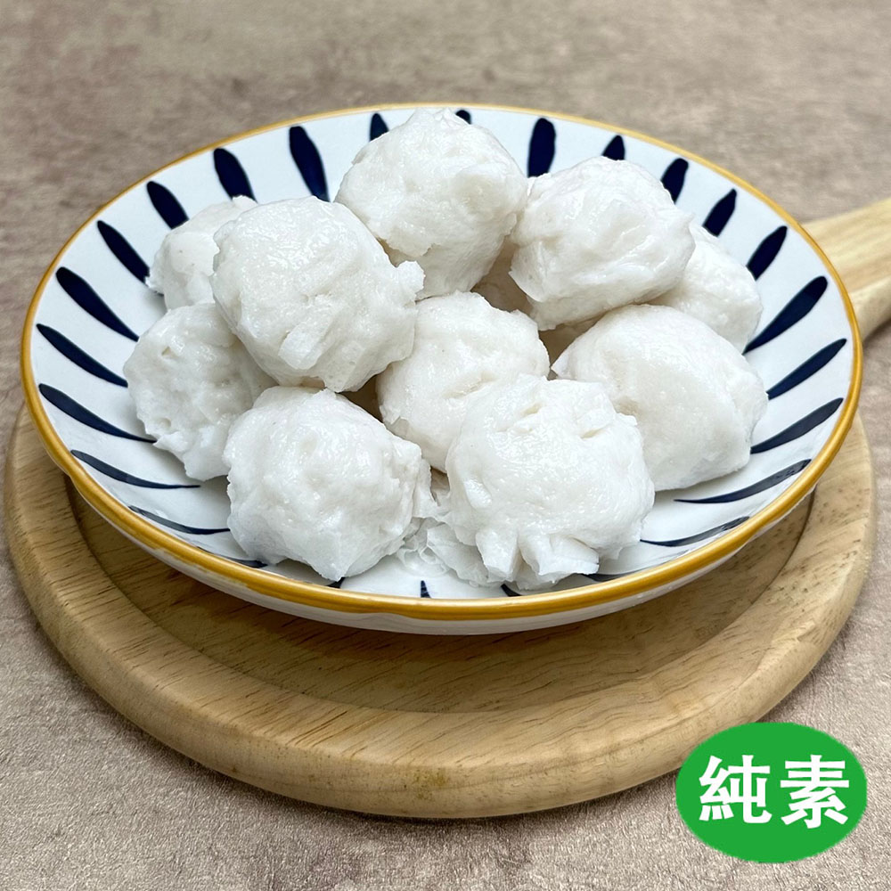 【如意生技】純素花枝丸/蝦丸兩種平均共3包(600g/包〉(免運費), , large