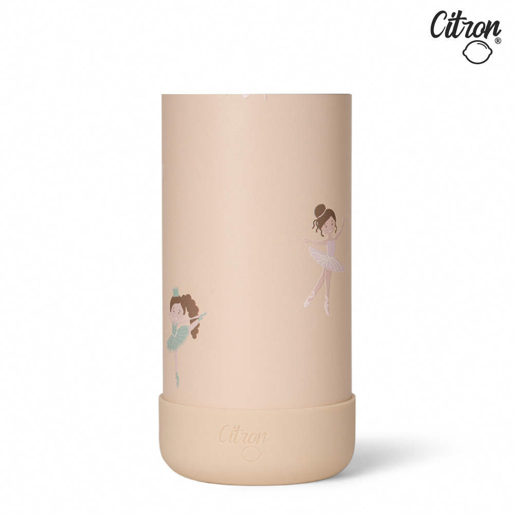 【Citron】矽膠提把三層保溫瓶_500ml_芭蕾女孩, , large