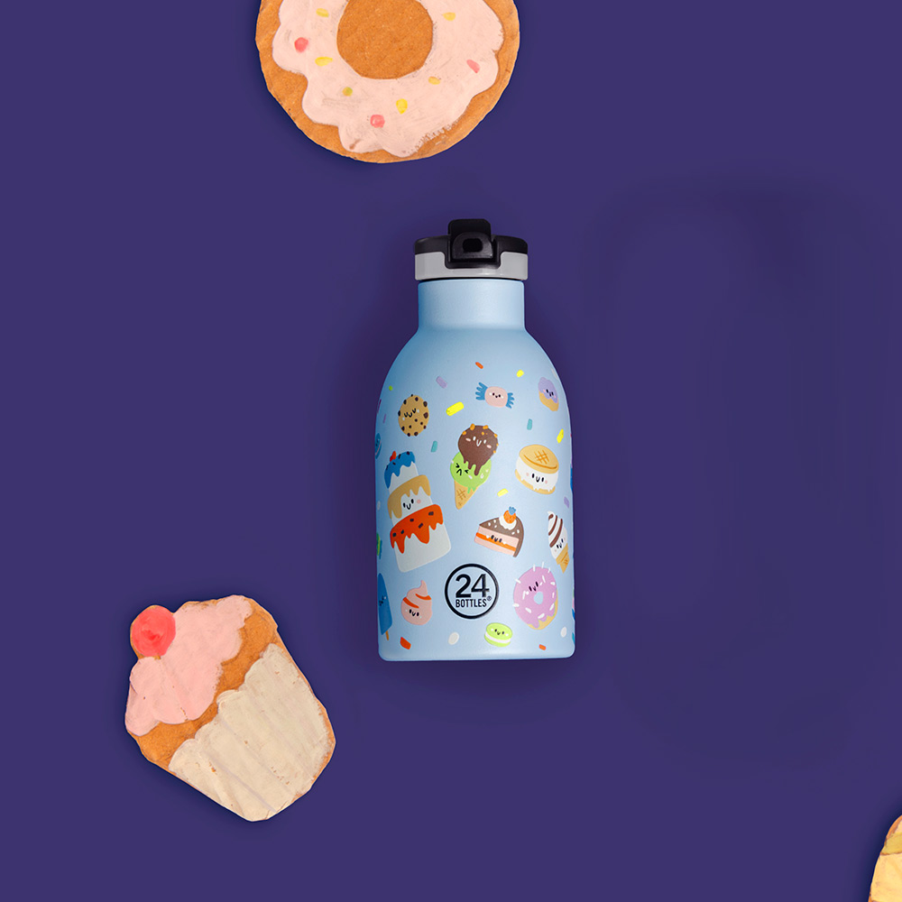 [義大利 24Bottles] 輕量吸嘴保溫瓶 330ml, , large