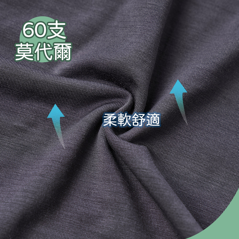 3件組 航太系列60支莫代爾平口褲【ONEDER旺達】NS-C001, , large