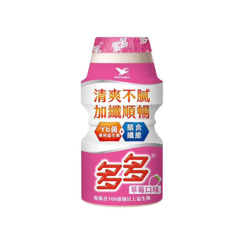多多活菌發酵乳草莓口味170ml, , large