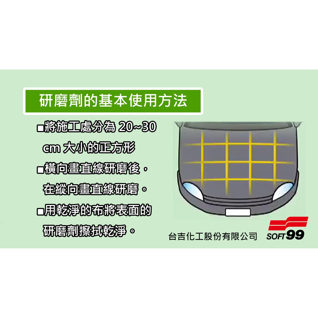 [力守貿易]日本 SOFT99 粗蠟(細目), , large