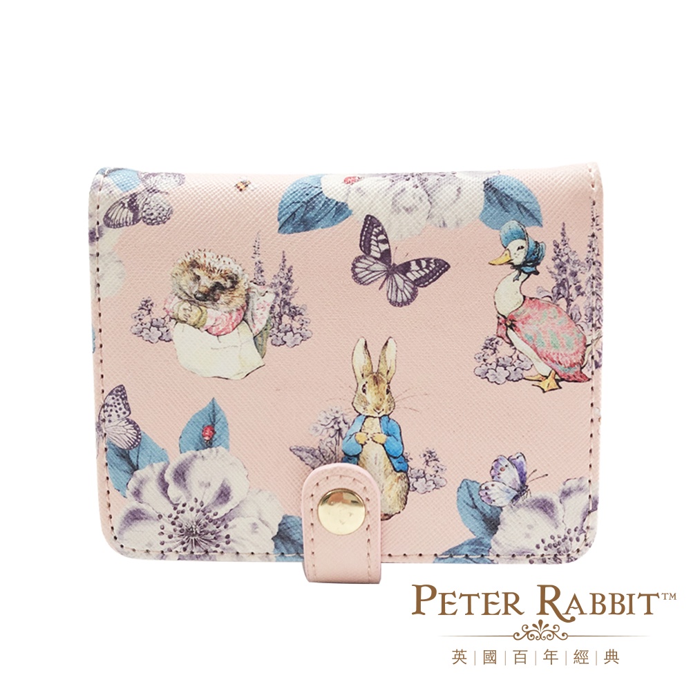 【世豐】PETER RABBIT 比得兔山茶花粉色卡片夾, , large