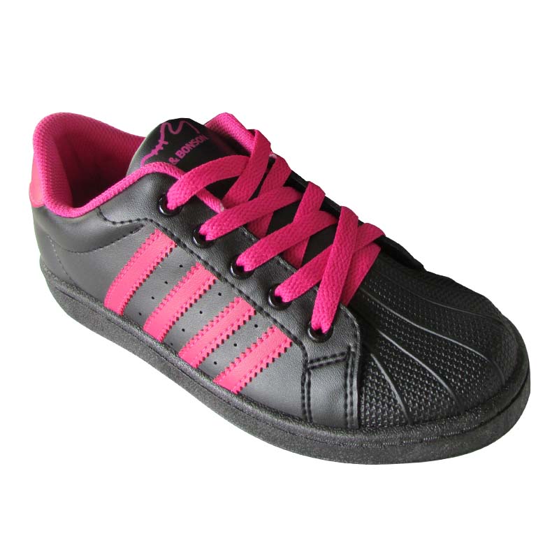 Ladies Multi Sport Shoes, 黑/桃-25cm, large