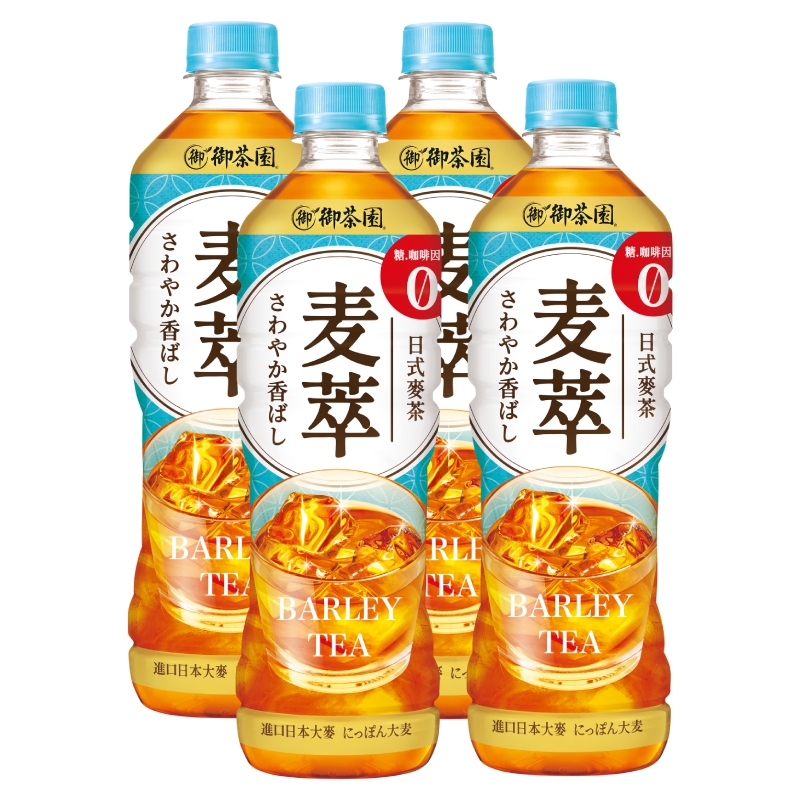 御茶園麥萃麥茶(無糖) 590ml, , large