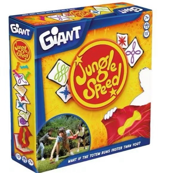 【Asmodee】圖騰快手 巨大版 Jungle Speed Giant 英文版｜巨大圖騰 &times; 爆笑反應 &times; 全場嗨翻！, , large