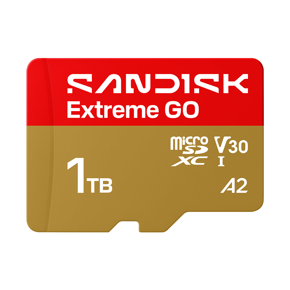 【SanDisk】Extreme GO 1TB microSDXC A2 U3 UHS-I V30 4K 記憶卡, , large