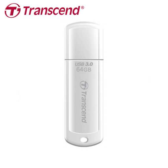 【Transcend】創見 JetFlash 730 USB 3.1 64GB 白色 高速隨身碟 保固公司貨, , large