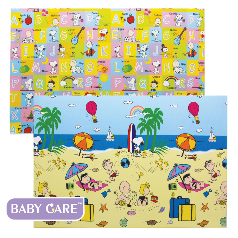 【BabyCare皇冠】遊戲墊─SNOOPY海灘假期(185x125x1.2 cm), , large