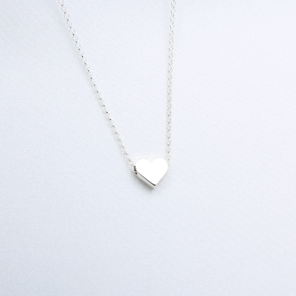 【Angel & Me】Love Heart s925 sterling silver necklace Christmas Birthday gift, , large