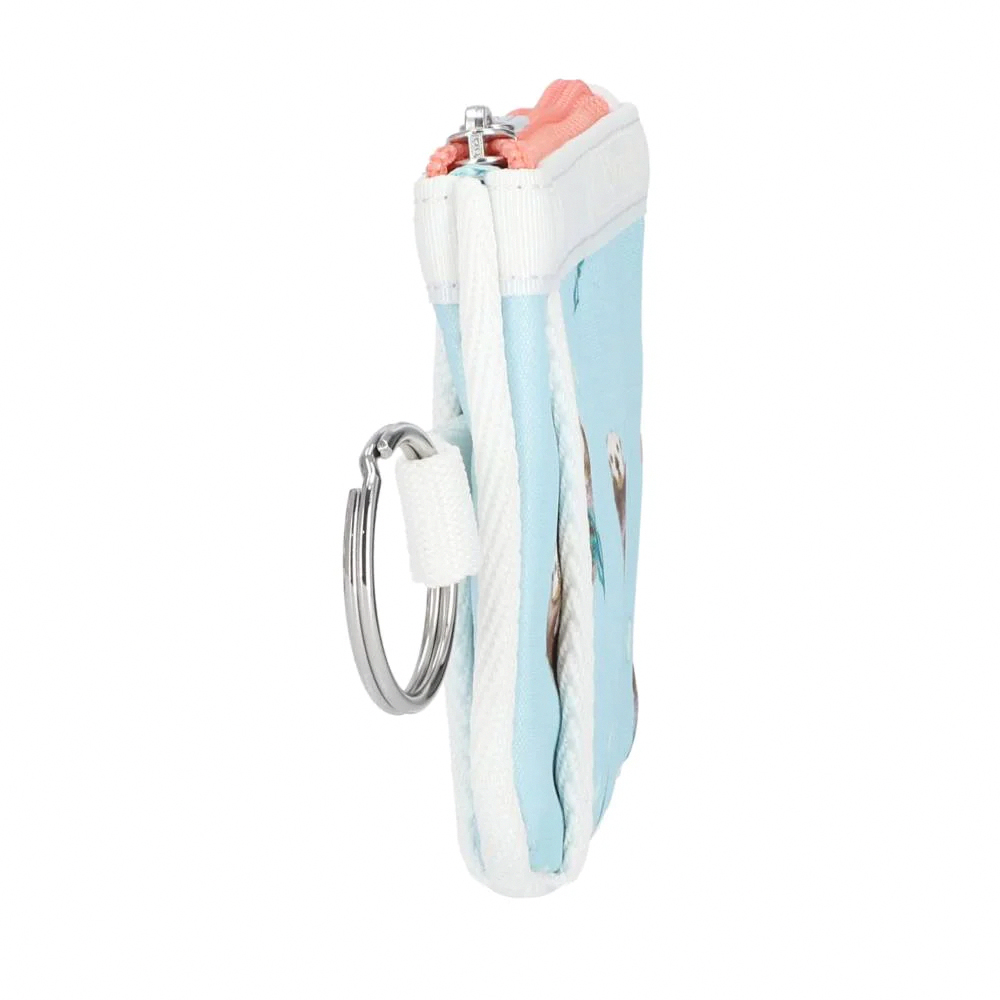 Lesportsac Key Card Holder 卡夾 零錢袋 鑰匙包 卡片零錢包 送禮 禮物 推薦 女包(海洋風格水獺), , large
