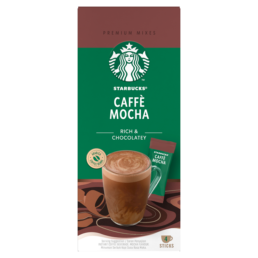 STARBUCKS Mocha 4x22g, , large
