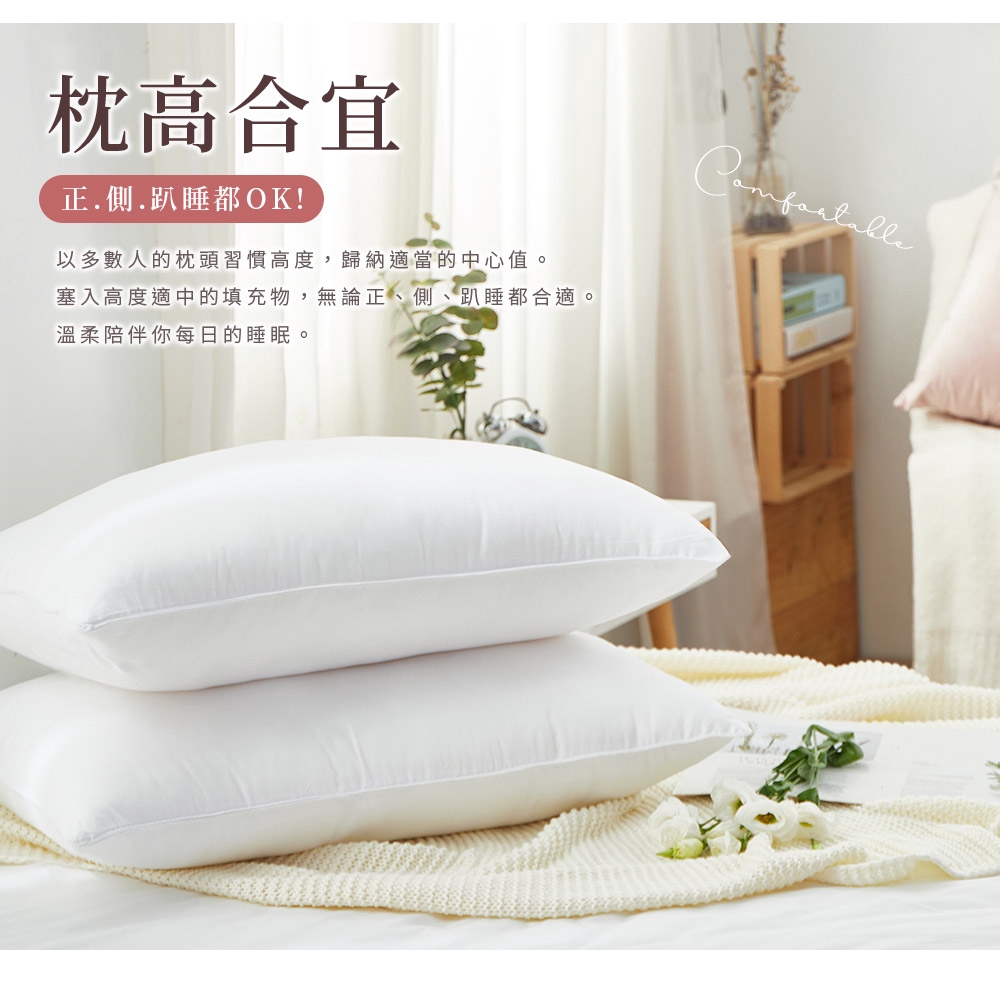 【DUYAN 竹漾】可水洗好夢QQ枕 台灣製 1入, , large
