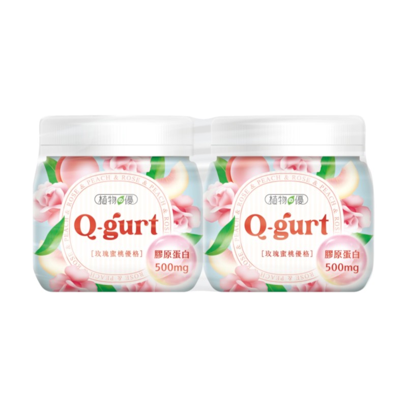 Q-gurt玫瑰蜜桃優格, , large