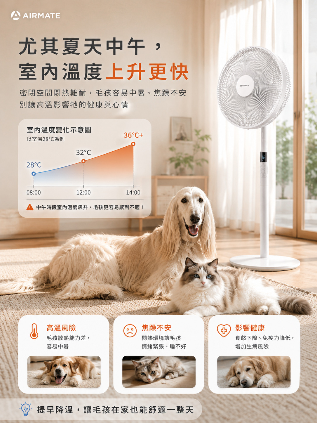 【手機一鍵開風！WiFi智慧立扇全面進化】智慧生活黑科技 AIRMATE 艾美特14吋DC直流馬達智慧節能遙控立地電扇FS35116RI 32段風速 &times; 智能感溫 &times; DC省電 &times; 遠端操控, , large