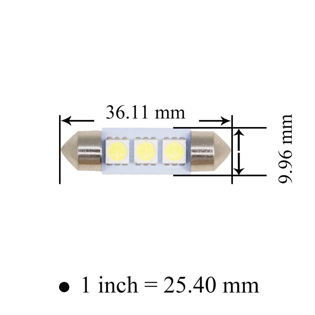 【PA LED】促銷出清 雙尖 31MM 36MM 41MM 42MM SMD LED 室內燈 牌照燈 車牌燈, , large