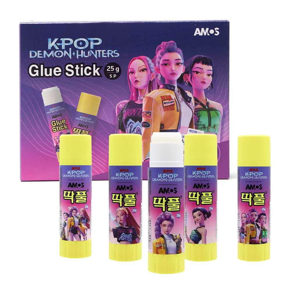 【韓國AMOS】K-POP HUNTRIX  限定版口紅膠組25g 5入組, , large