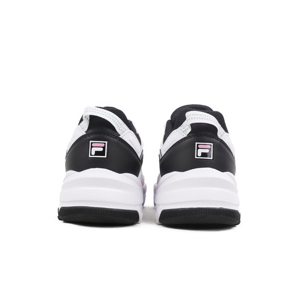 Kixpress-Fila BOX TYPE 女 運動休閒鞋 透氣 厚底 穿搭神器 老爹鞋 白黑 [5-J341Y-051], , large