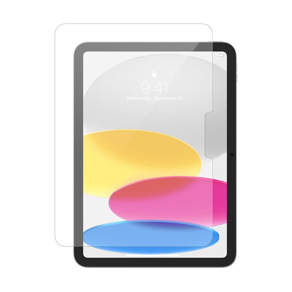 【HIPPORIZZ】iPad 10th 10.9吋 Zircon 高透鋼化玻璃螢幕保護貼, , large