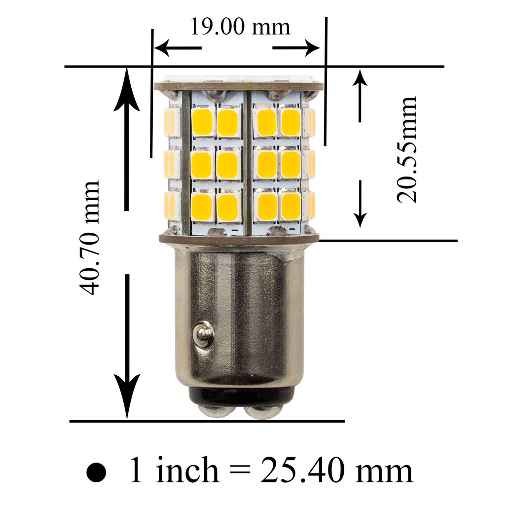【PA LED】1157 BAY15D 雙芯 49晶 5630 2835 SMD LED 橘光 黃光 方向燈 角燈 小燈, , large