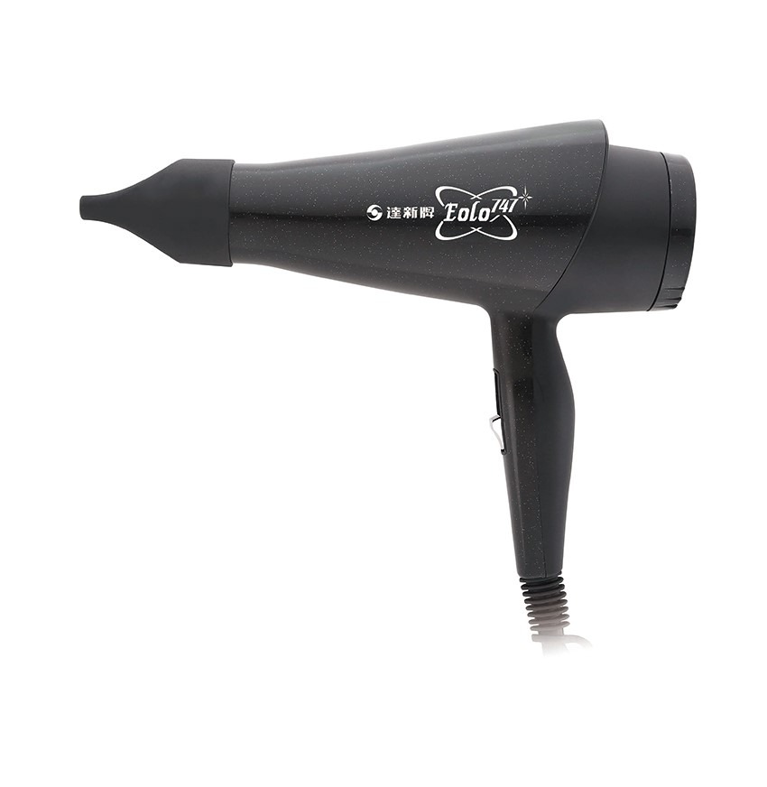 Daxin Ultra-Low Electromagnetic Wave Professional Hair Dryer TS-747-K Black, , large