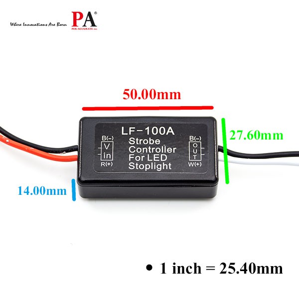 【PA LED】LED 燈泡 閃爍器 警示燈 警示器 爆閃 快閃三下後恆亮 A款 持續閃爍 B款, , large