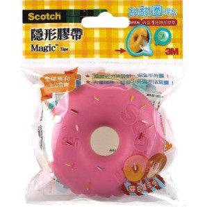 3M  810DD雙色甜甜圈膠台(多色)巧克力+咖啡, , large