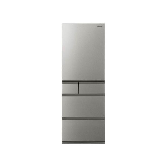 Panasonic 國際牌 502公升日製五門無邊框霧面鋼板變頻電冰箱 星礦銀 NR-E509XT-S1, , large