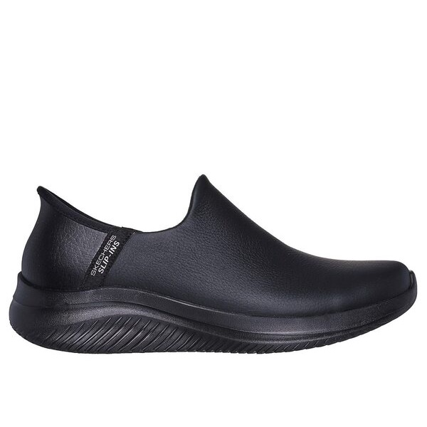Kixpress-Skechers Ultra Flex All Smooth 女 休閒鞋 瞬穿舒適 黑 [149593BBK], , large
