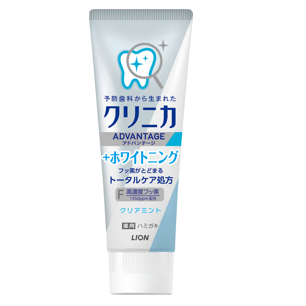 日本獅王固齒佳酵素極致亮白牙膏 晶亮薄荷, , large