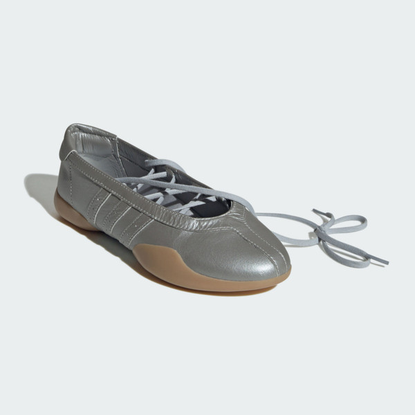 Kixpress-Adidas Taekwondo Mei Ballet W 女 運動休閒鞋 芭蕾風 復古 銀 [JR7032], , large