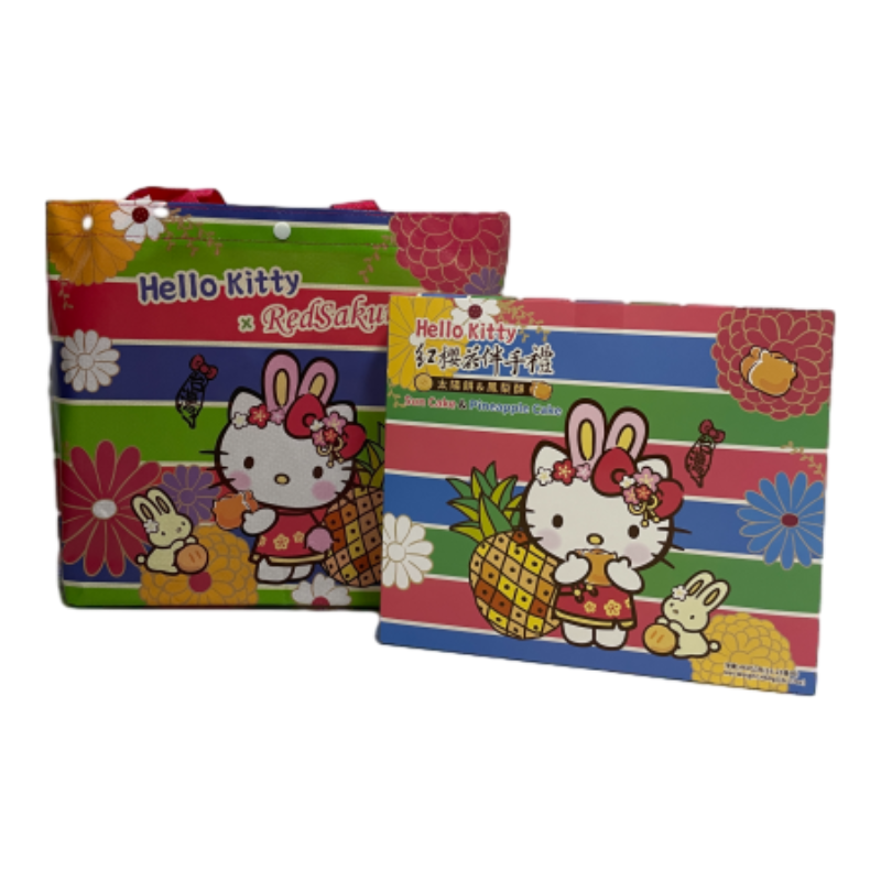 Hello Kitty 圓滿茄芷袋禮盒, , large