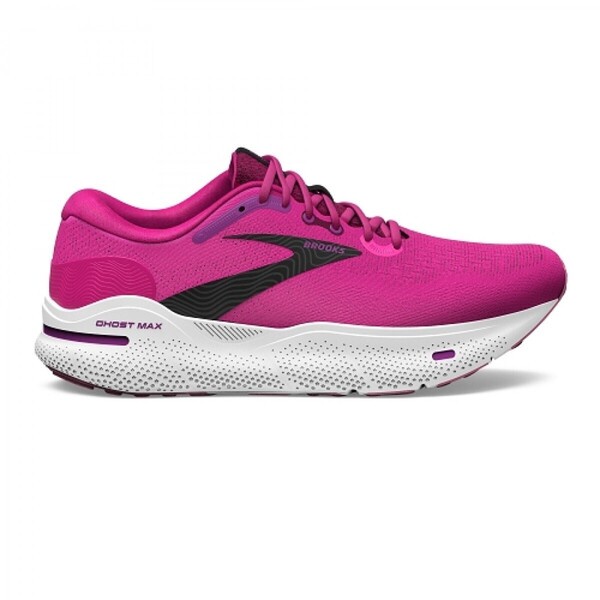 Brooks Ghost Max 女 慢跑鞋 路跑 避震緩衝 魔鬼系列 粉紅 [1203951B628], , large