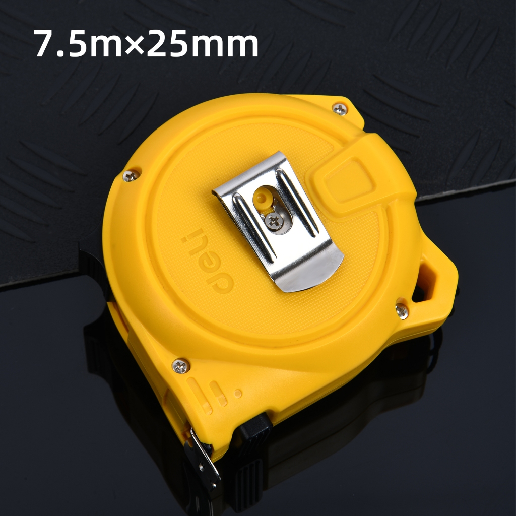 【deli tools】8M Steel Measuring Tape Upgraded Semi-Pro Series, , large