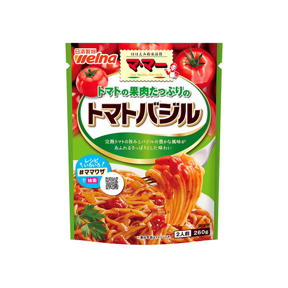 日清媽媽羅勒風味番茄義大利麵醬, , large