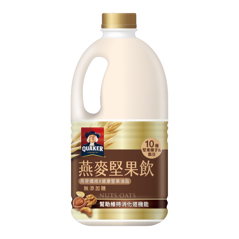 桂格燕麥堅果飲1700ML, , large