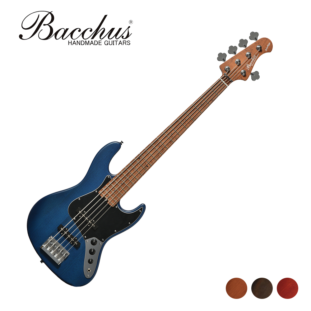 Bacchus WL5-STD/RSM 五弦電貝斯 BLU-S【敦煌樂器】, , large