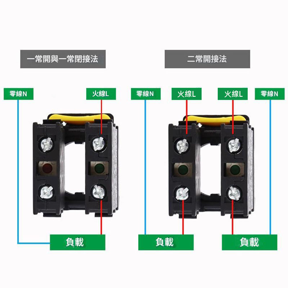 Black/Dual Selector Switch 1/NO, , large