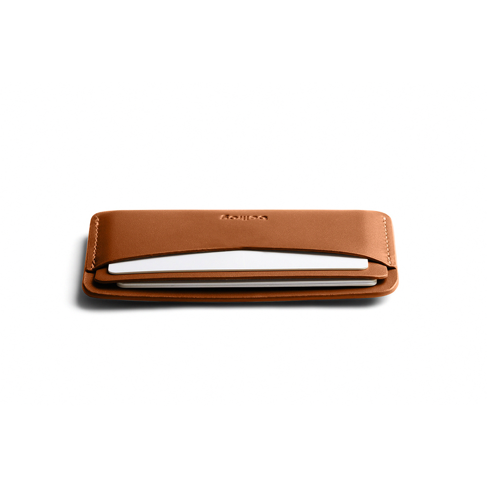 Bellroy Card Slip RFID防盜保護 皮革票卡夾 信用卡夾 名片夾 錢包 禮物 送禮 推薦(焦糖棕), , large