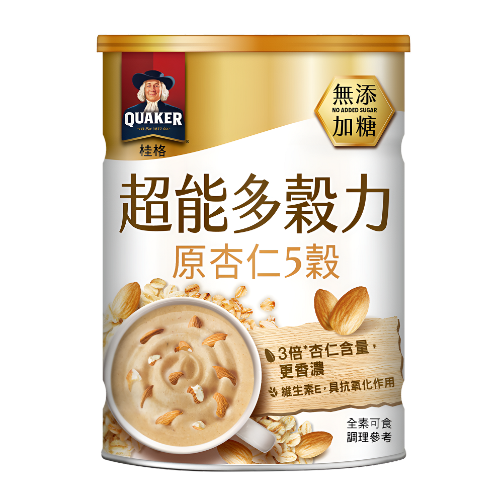 桂格多穀力原杏仁(無添加糖)390g, , large