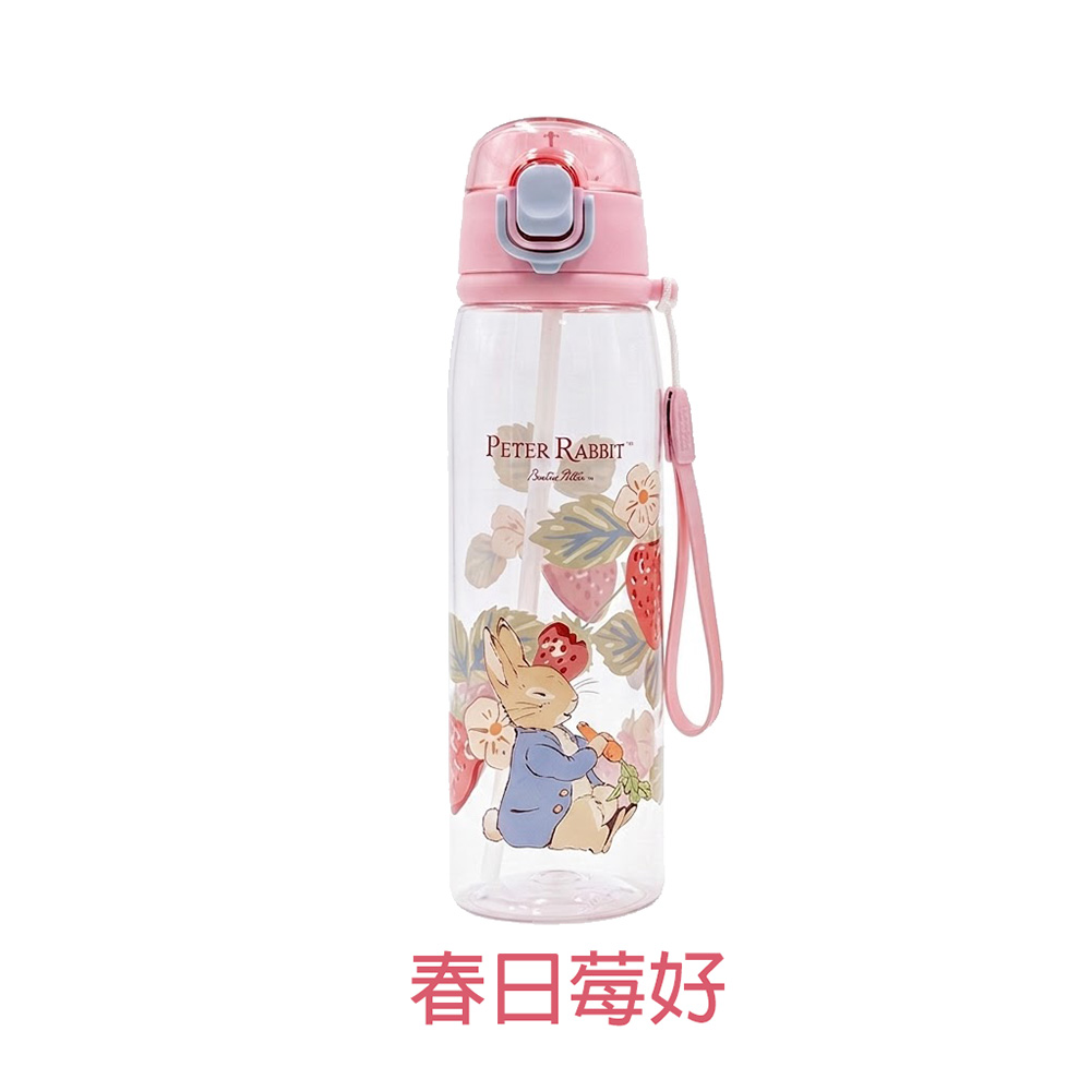 Peter Rabbit 比得兔｜一鍵彈蓋 Tritan 輕量兒童水壺 650ml－2款可選, , large