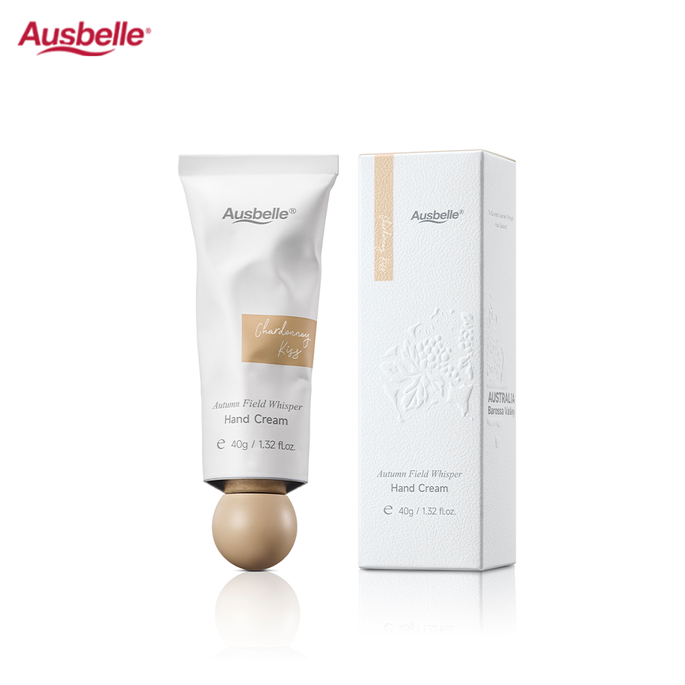 【Ausbelle】精油香氛護手霜40g 巴羅莎絲絨(柚見午後) /蘋果島之光(歡敘青梨) /霞多麗之吻(微醺蜜語), , large