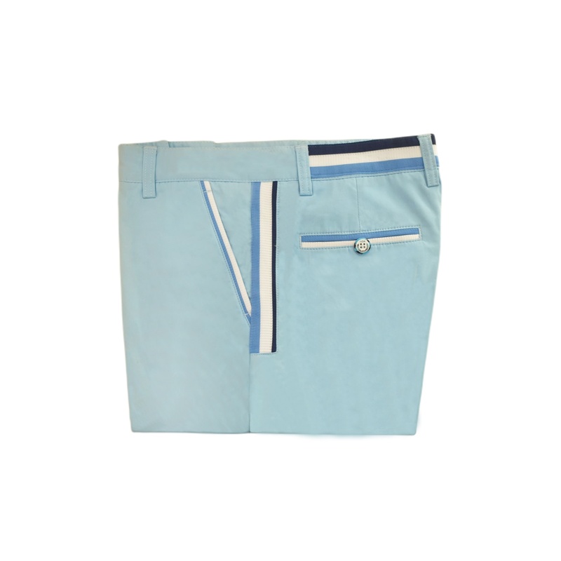 Summer Glacier Blue Casual Shorts, , large