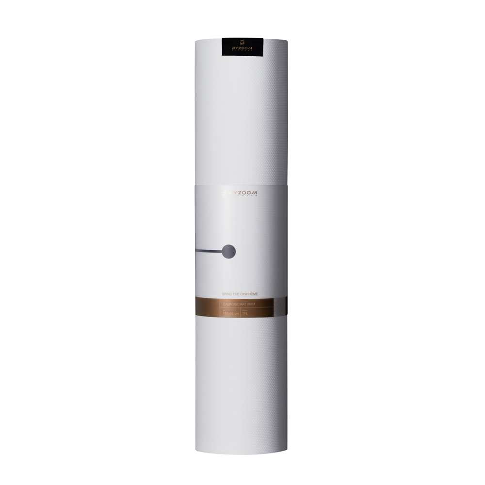 TPE Exercise Mat 8mm (white), , large