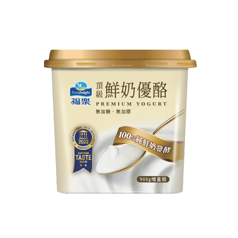 福樂頂級鮮奶優格900g, , large