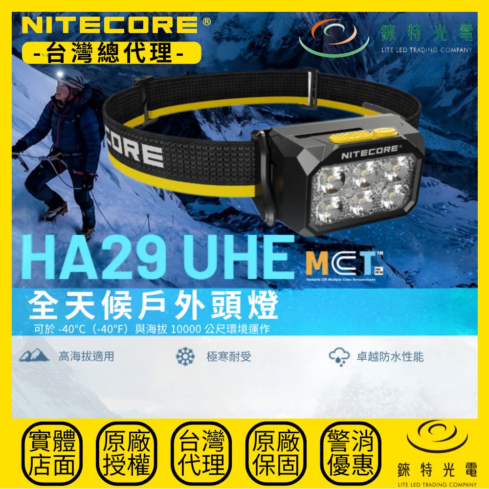 【錸特光電】NITECORE HA29 全天候戶外頭燈, , large