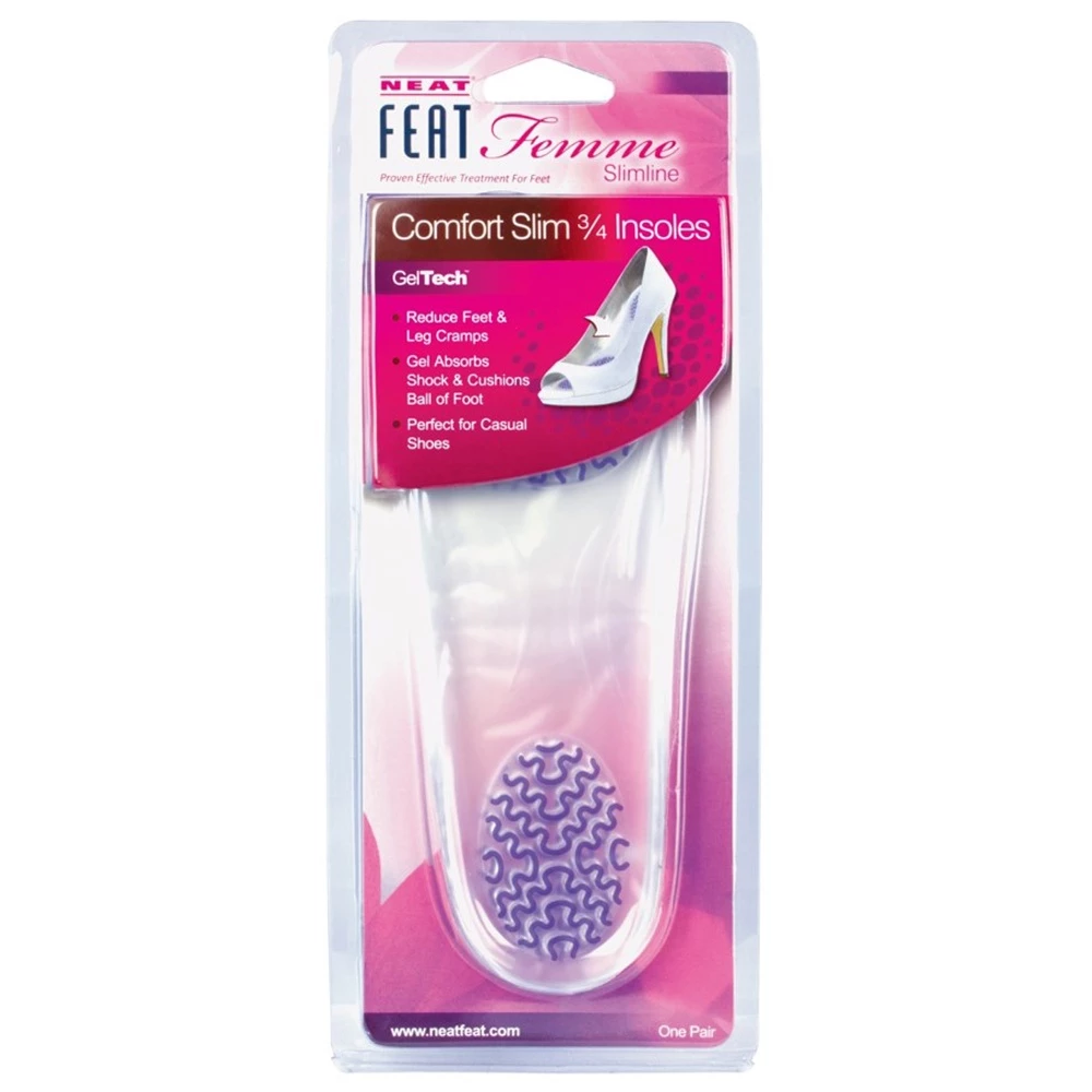  Comfort Slim &frac34; Insoles, , large